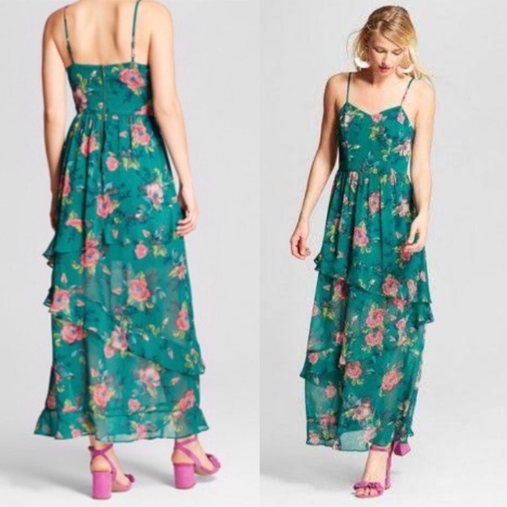 Xhilaration Floral Maxi Dress